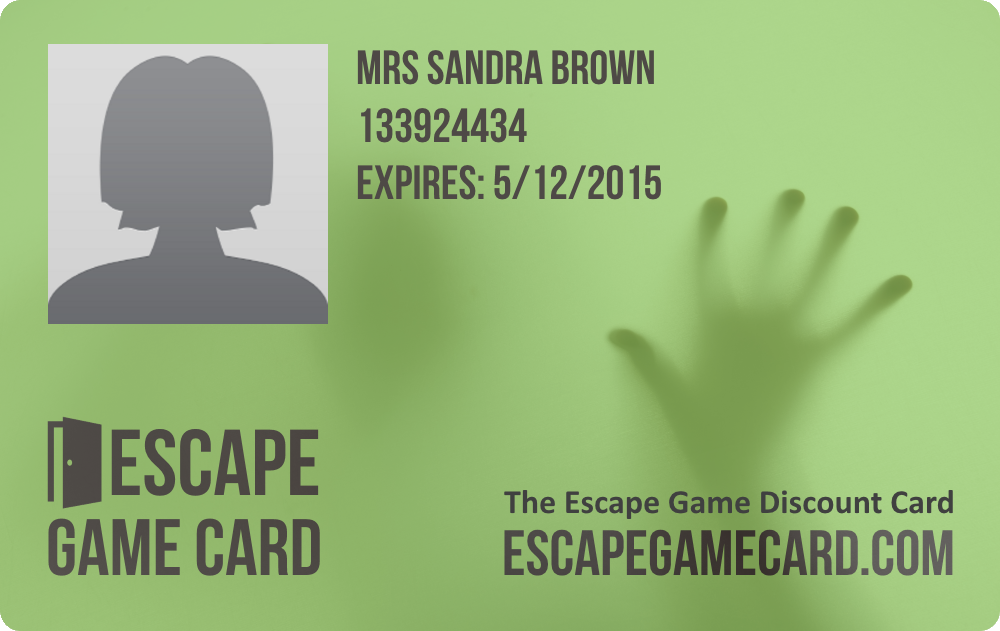 The Escape Game Card
